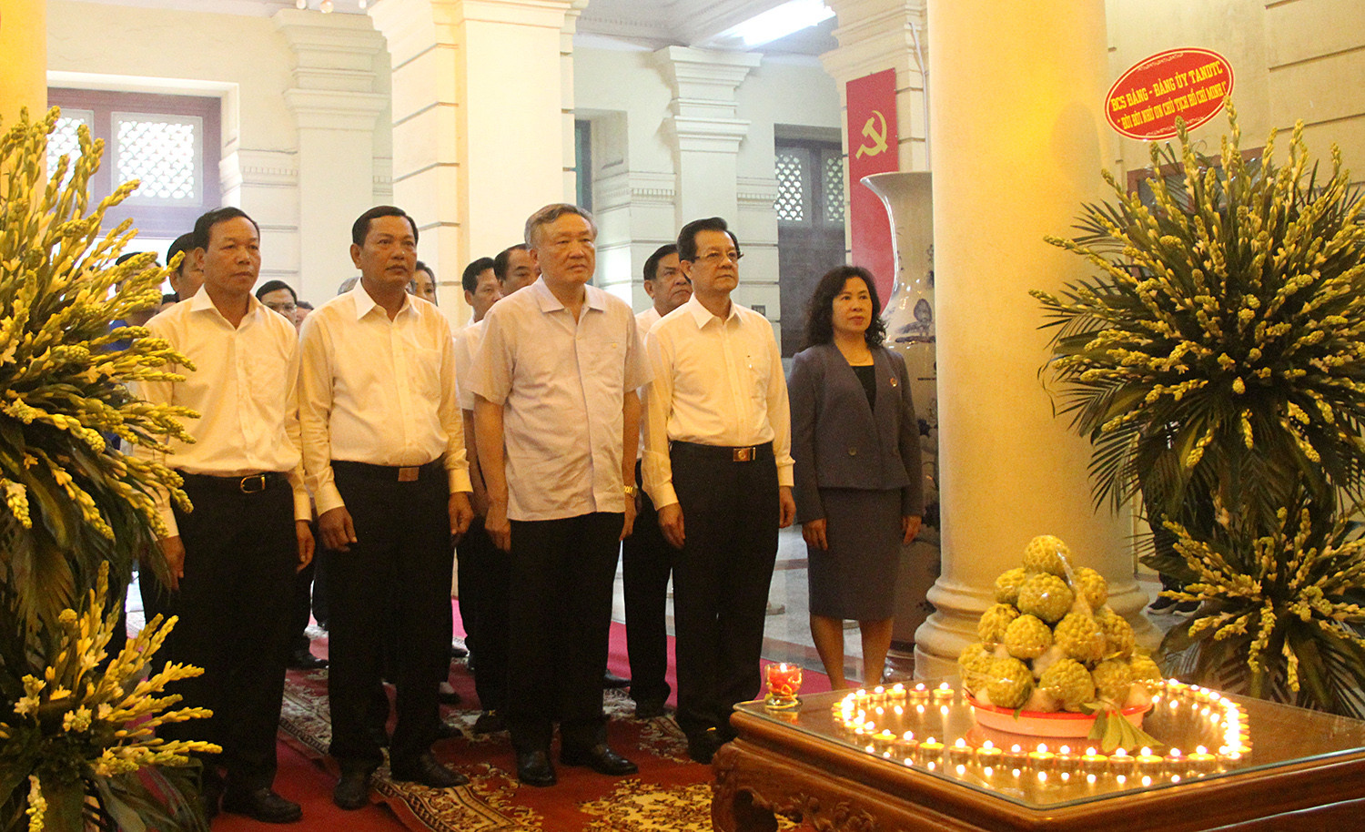 TANDTC dâng hương tưởng niệm Chủ tịch Hồ Chí Minh