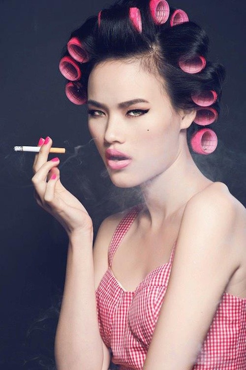 mỹ nhân Việt nghiện thuốc 0