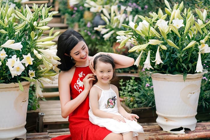 Hoa hậu Ngọc Hân và chồng sắp cưới mong có em bé đáng yêu như con gái Hồng Quế 3