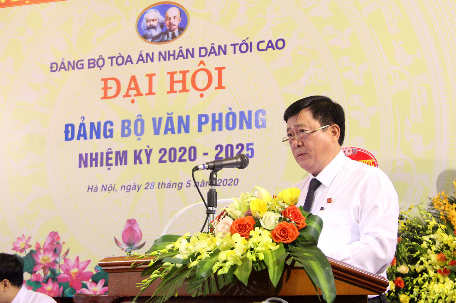 Đại hội Đảng bộ Văn phòng TANDTC nhiệm kỳ 2020 - 2025