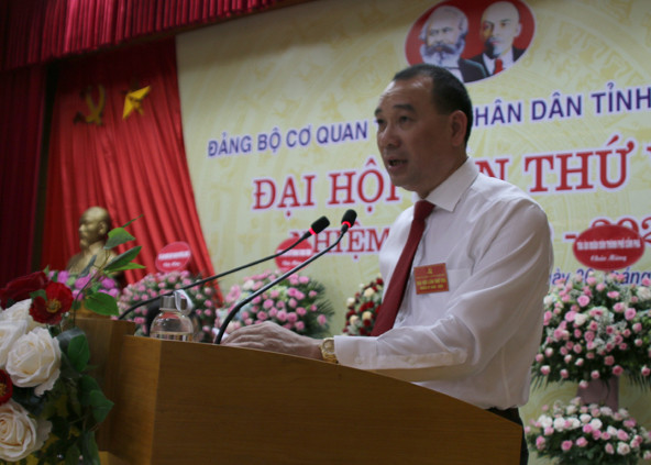 Đại hội Đảng bộ Cơ quan TAND tỉnh Quảng Ninh 