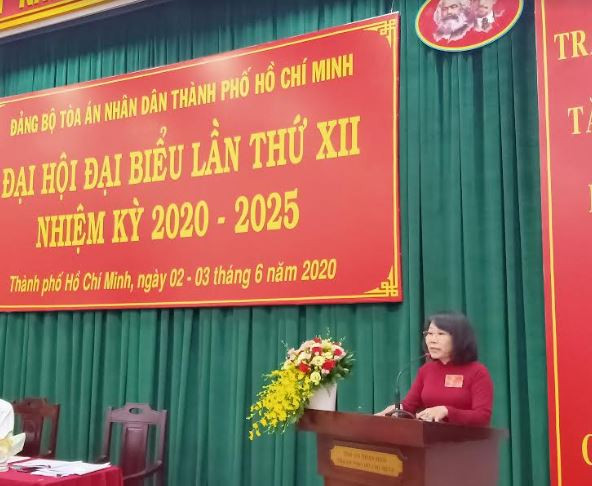 Đại hội Đảng bộ TAND Tp Hồ Chí Minh nhiệm kỳ 2020-2025