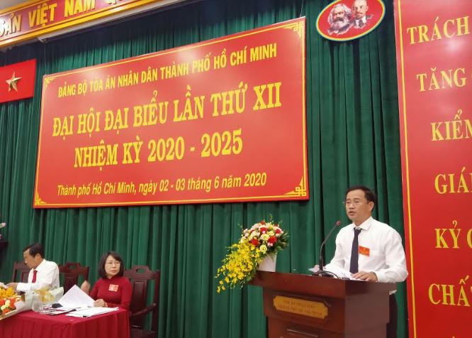 Đại hội Đảng bộ TAND Tp Hồ Chí Minh nhiệm kỳ 2020-2025