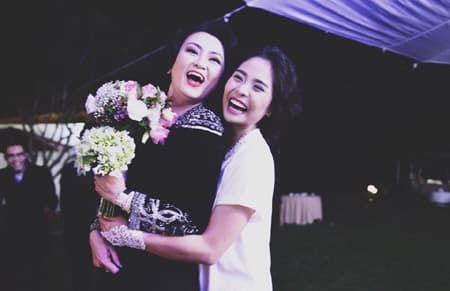 mẹ Kiều Anh và con trai  4