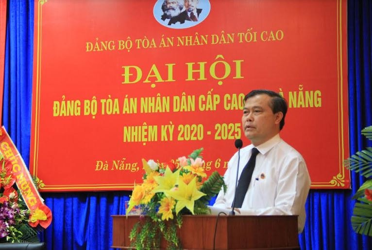 Đại hội Đảng bộ TANDCC tại Đà Nẵng, nhiệm kỳ 2020-2025