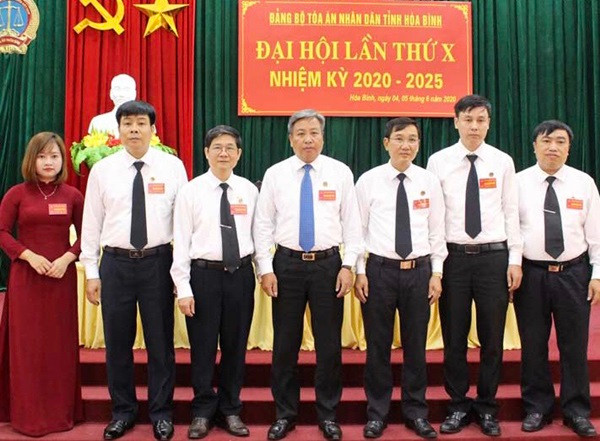 Đại hội Đảng bộ TAND tỉnh Hòa Bình nhiệm kỳ 2020-2025