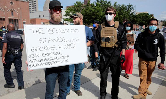 Tin vắn thế giới ngày 7/6: Phong trào cực hữu Boogaloo kích động bạo lực trong làn sóng biểu tình tại Mỹ 