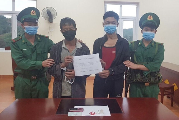 Biên phòng Điện Biên bắt giữ 2 đối tượng mua bán trái phép chất ma túy