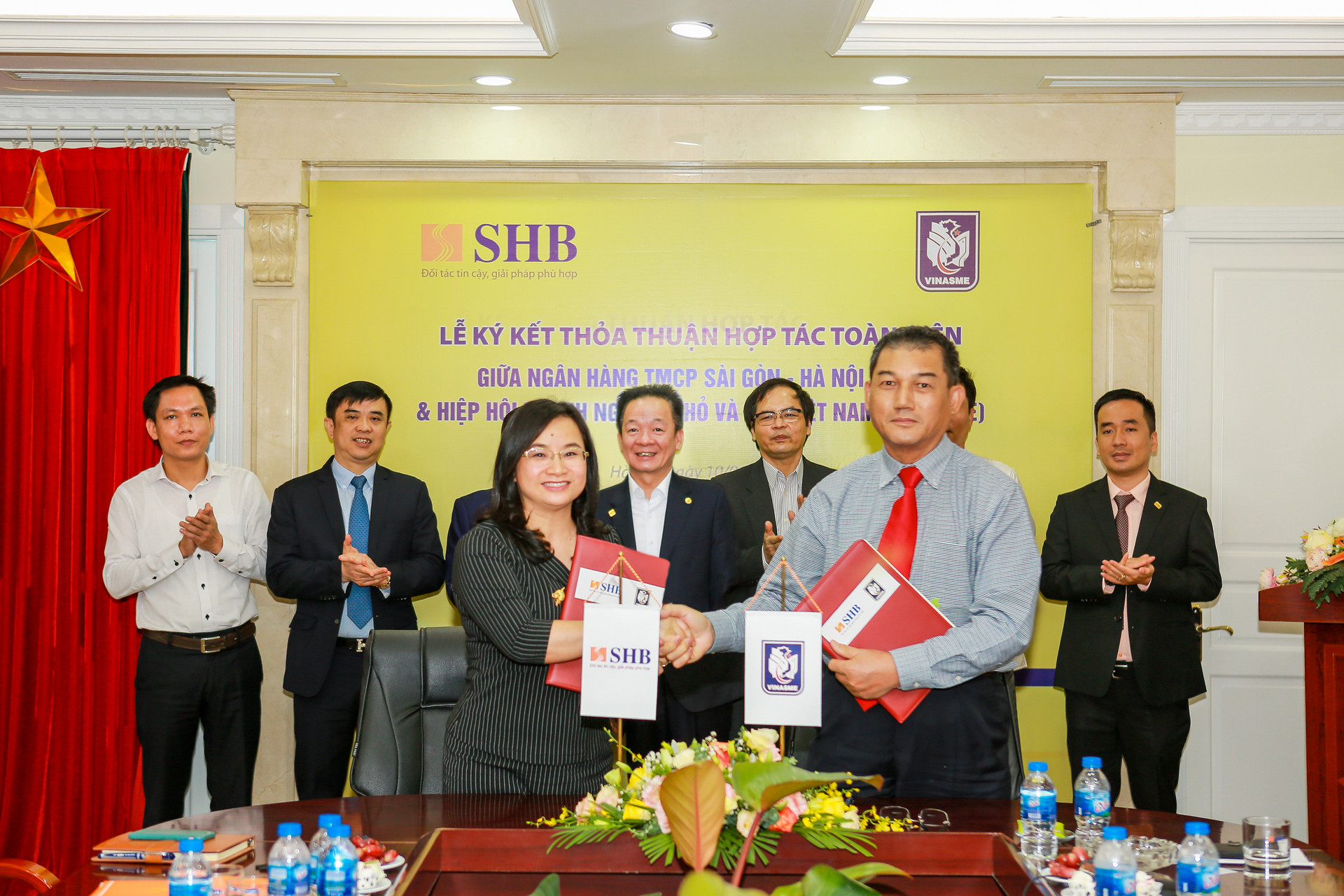 SHB ký kết hợp tác toàn diện với Hiệp hội doanh nghiệp nhỏ và vừa Việt Nam