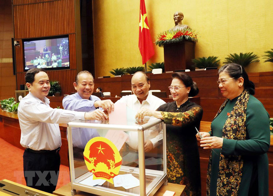 Bà Nguyễn Thị Kim Ngân được bầu làm Chủ tịch Hội đồng bầu cử quốc gia