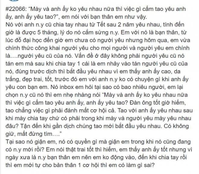 yêu người yêu của bạn thân 0