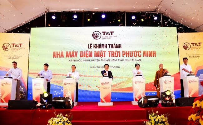 Khánh thành Nhà máy điện mặt trời Phước Ninh: Góp phần đưa Ninh Thuận trở thành trung tâm NLTT của cả nước