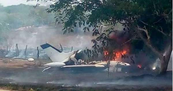 Rơi máy bay ở Mexico, ít nhất 6 người thiệt mạng