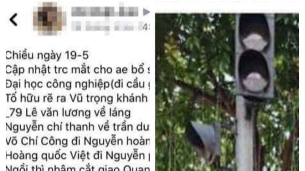 Xử phạt nam thanh niên báo chốt 141 trên Facebook