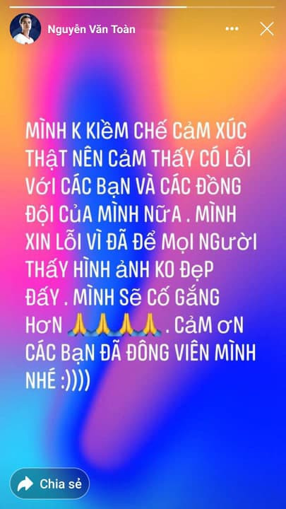 Văn Toàn nói gì sau hành động ném băng đội trưởng HAGL xuống đất? 0