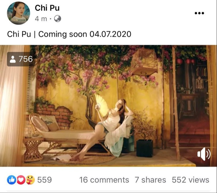 Chi Pu tung teaser “nóng