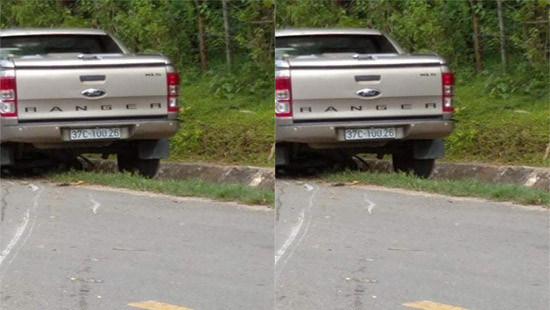Nghệ An: Xe Trưởng phòng Tài nguyên và Môi trường gây tai nạn trên đường