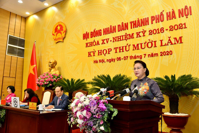 Chủ tịch Quốc hội đề nghị Hà Nội tập trung làm tốt 5 nội dung
