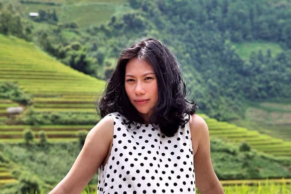 nhan sắc vợ Tùng Dương  1