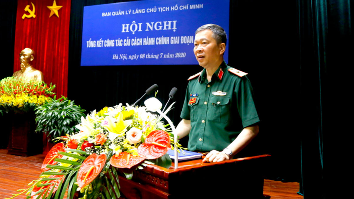 Giao quyền Trưởng ban Ban Quản lý Lăng Bác cho Thiếu tướng Bùi Hải Sơn