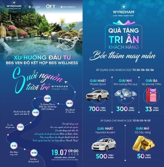 Wyndham Lynn Times Thanh Thủy – second home chăm sóc sức khỏe ven đô