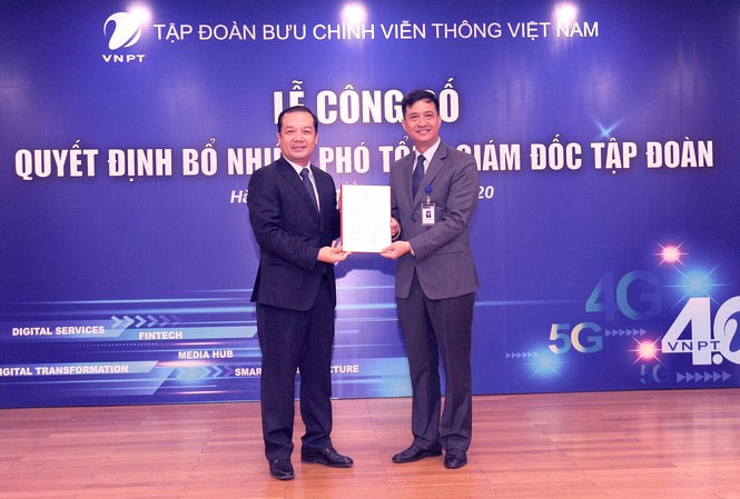 Tập đoàn VNPT bổ nhiệm 2 Phó Tổng giám đốc 