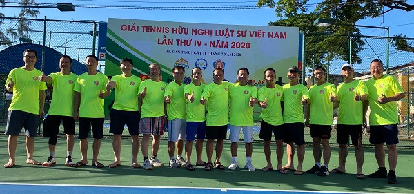 Hơn 50 luật sư tham dự giải “Giải Tennis hữu nghị Luật sư Việt Nam lần thứ 4 - năm 2020”
