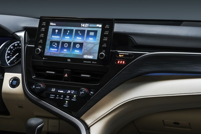 Toyota Camry 2021 có nhiều cải tiến mới về công nghệ
