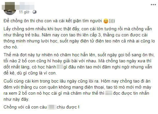 chồng dạy con học 0 chồng dạy con học 0