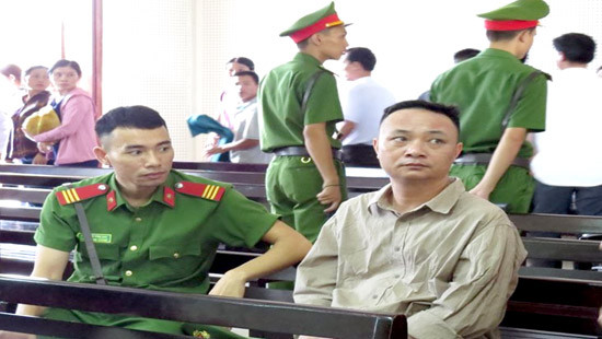 Bị cáo Phạm Hải Vũ tại phiên xử