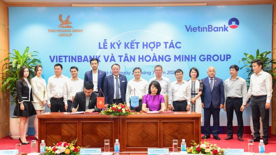 VietinBank và Tân Hoàng Minh ký kết thỏa thuận hợp tác