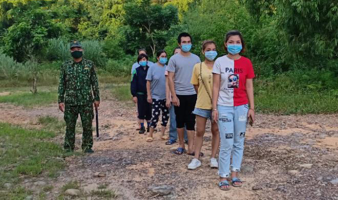 Bắt giữ nhóm người Trung Quốc nhập cảnh trái phép vào Quảng Ninh