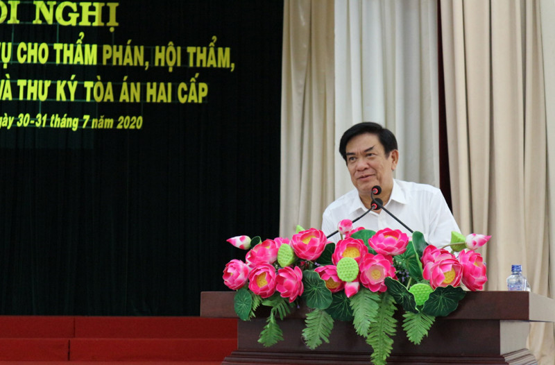 TAND tỉnh Đồng Tháp tổ chức tập huấn nghiệp vụ