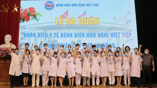 33 cán bộ y tế Hải Phòng đã vào hỗ trợ Đà Nẵng