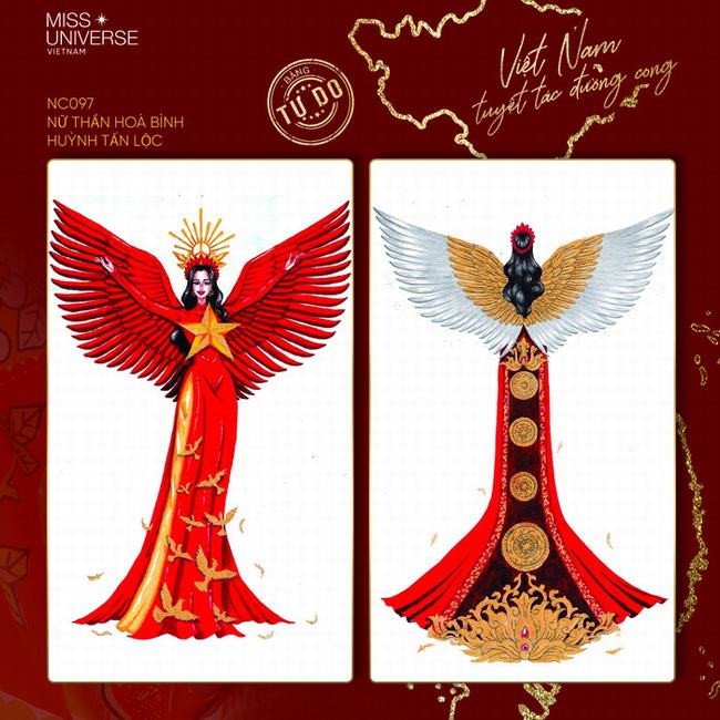 Liên Vũ, Kén Em… vào top 16 bảng tự do thiết kế trang phục dân tộc cho Khánh Vân tại Miss Universe 2020