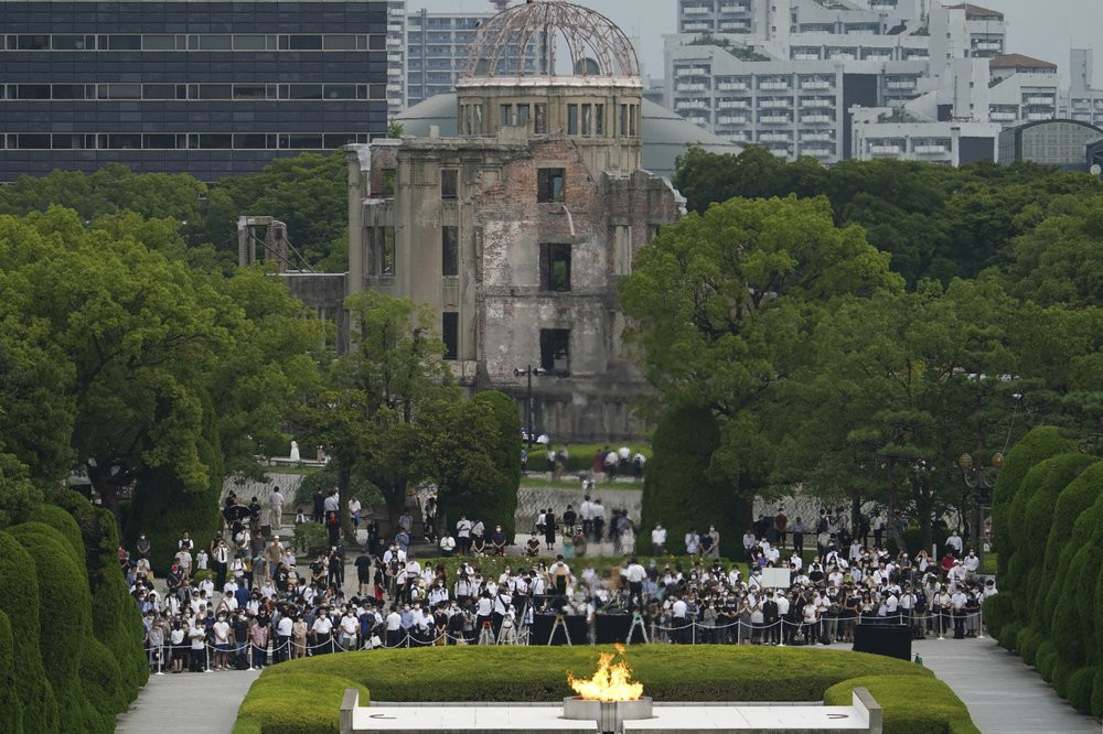 Người Nhật tưởng niệm 75 năm cuộc tấn công nguyên tử đầu tiên trên thế giới