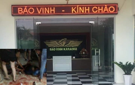 Vụ việc xảy ra tại quán karaoke Bảo Vinh, làm ít nhất 5 người bị thương