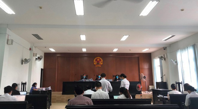 Vụ án được xét xử tại TAND Q.7 vào ngày 5.8.2020 (Ảnh Duy Khang)