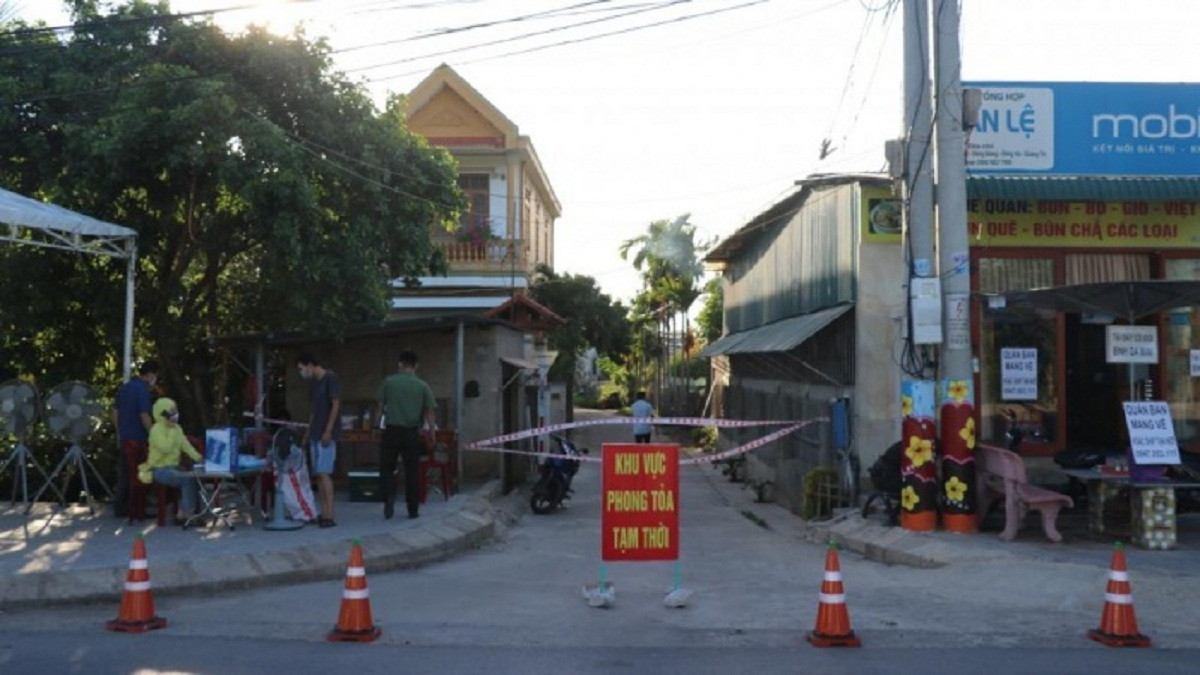 Quảng Trị: Thực hiện giãn cách xã hội do dịch Covid-19 ở TP Đông Hà