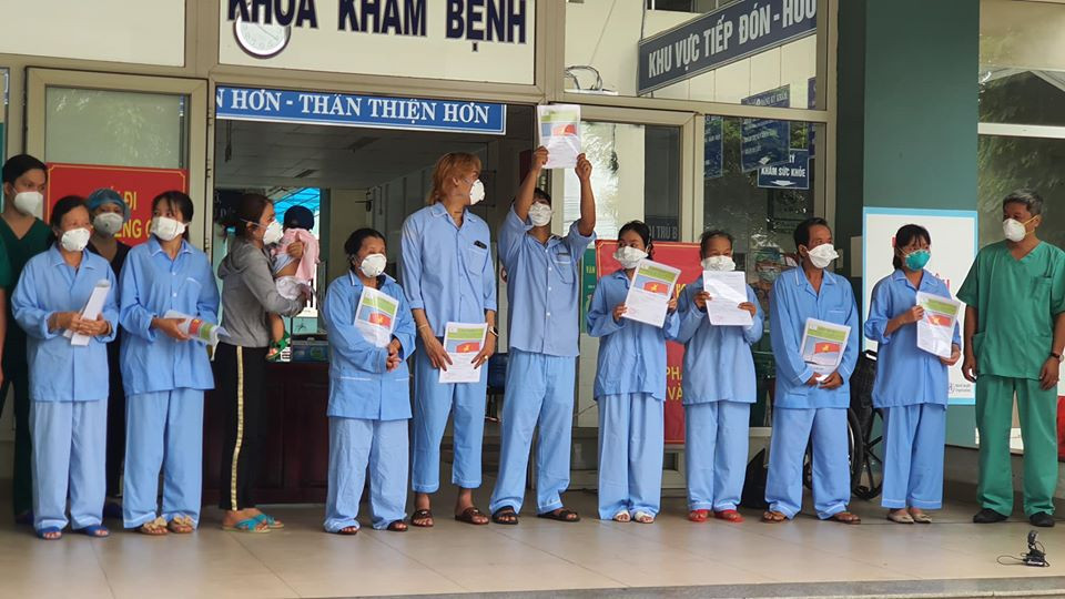10 bệnh nhân ở Đà Nẵng khỏi Covid-19
