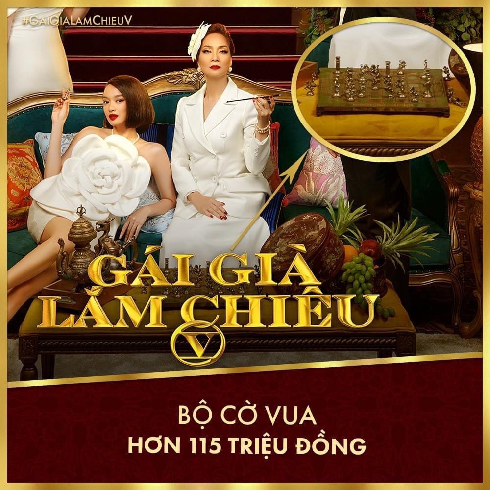 Cuộc sống sang chảnh trong phim “gái già lắm chiêu V”