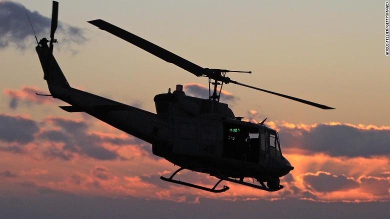 Trực thăng quân sự Mỹ trúng đạn ở Virginia, một thành viên phi hành đoàn bị thương