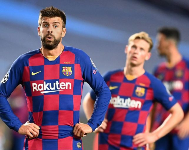 Barca thảm bại 2-8, cúi đầu rời Champions League
