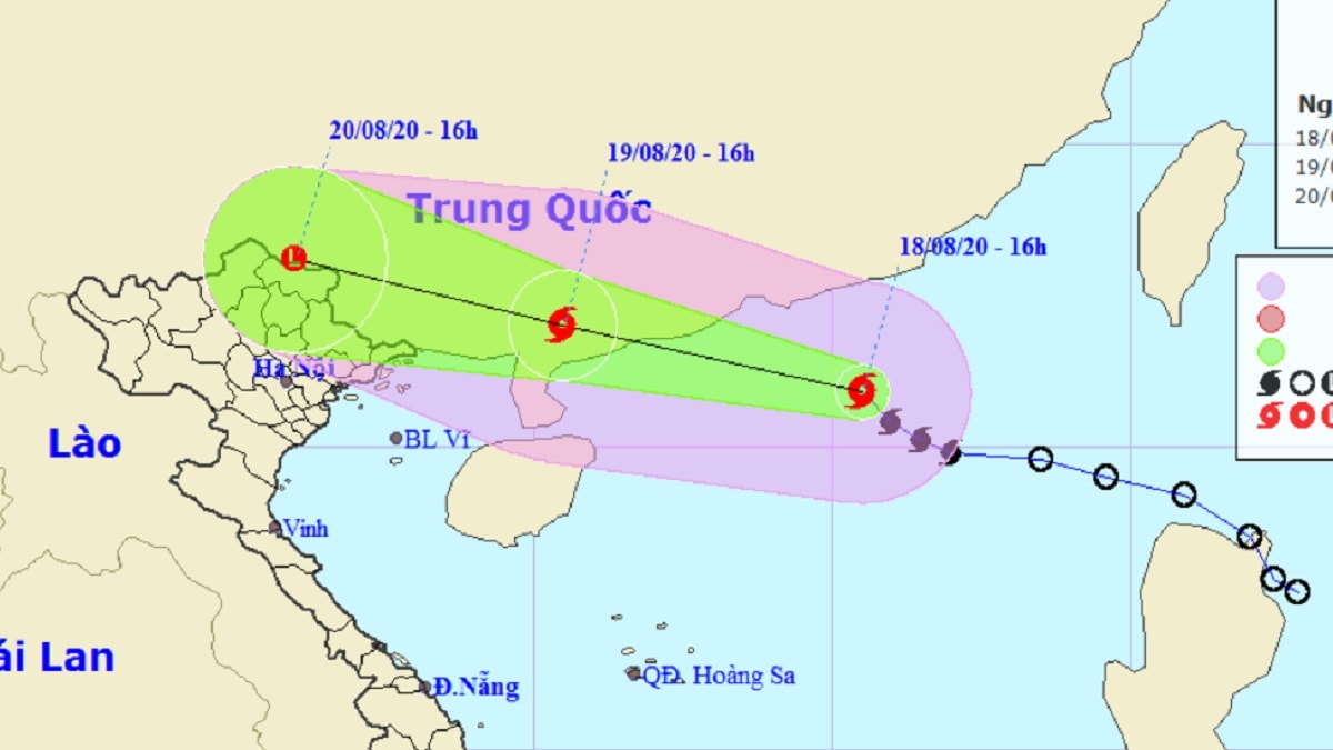 Bão số 4 gây gió mạnh và lốc xoáy trên Biển Đông