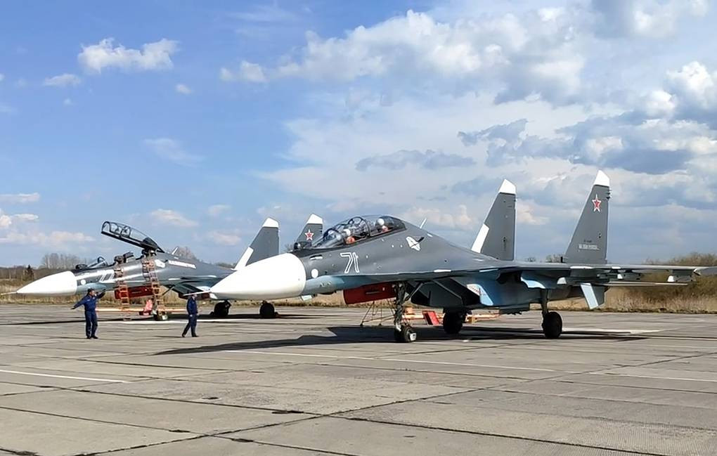 Hạm đội Baltic của Nga tổ chức diễn tập máy bay chiến thuật