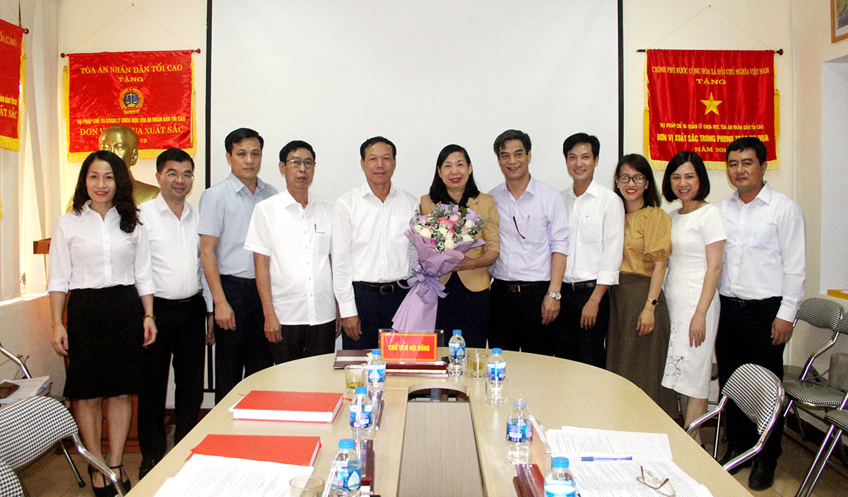 TANDTC nghiệm thu đề tài khoa học cấp Bộ 
