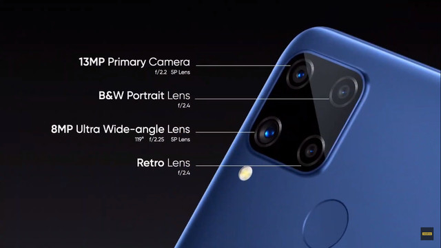 Realme C15 ra mắt với 4 camera, pin 6.000m và giá từ 3,1 triệu đồng
