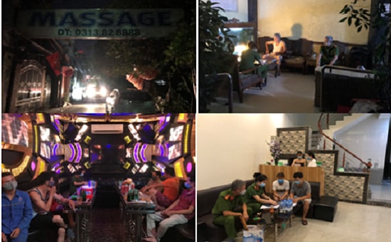 Phát hiện thêm nhiều cơ sở massage, karaoke vi phạm phòng chống dịch Covid-19