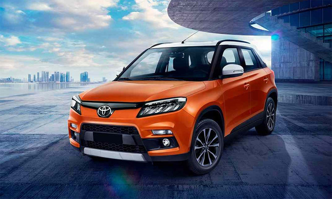 Toyota Urban Cruiser ra mắt tại thị trường Ấn Độ