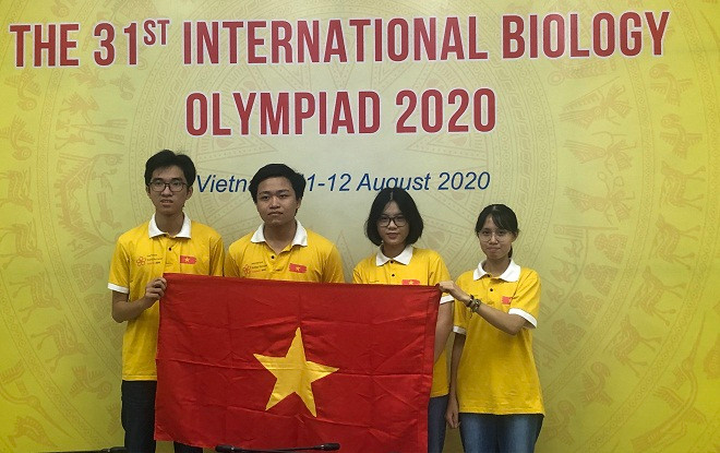 Việt Nam giành 3 huy chương tại Olympic Sinh học quốc tế